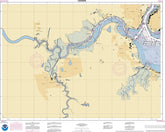 NOAA Nautical Chart 12332: Raritan River Raritan Bay to New Brunswick